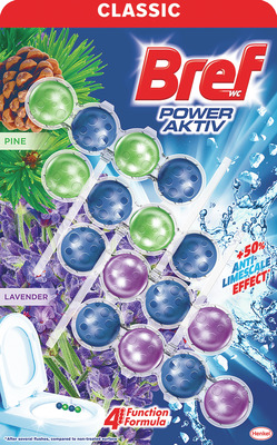 BREF POWER ACTIV LAVANDA 4X50G