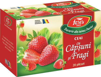 FARES AROMFRUCT CEAI CAPSUNI SI FRAGI 20X2G