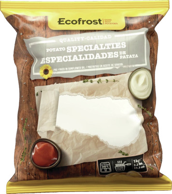 ECOFROST CARTOFI FELII CRINKLE 1KG