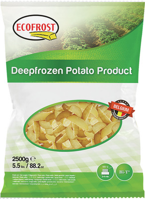 ECOFROST CARTOFI PREPRAJITI WEDGES COAJA CONG. 2.5 KG
