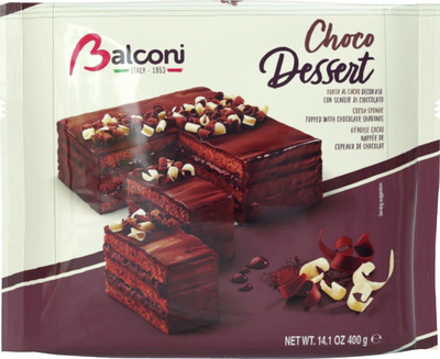 BALCONI PRAJIT. CHOCO DESSERT CIOCOLATA 400G