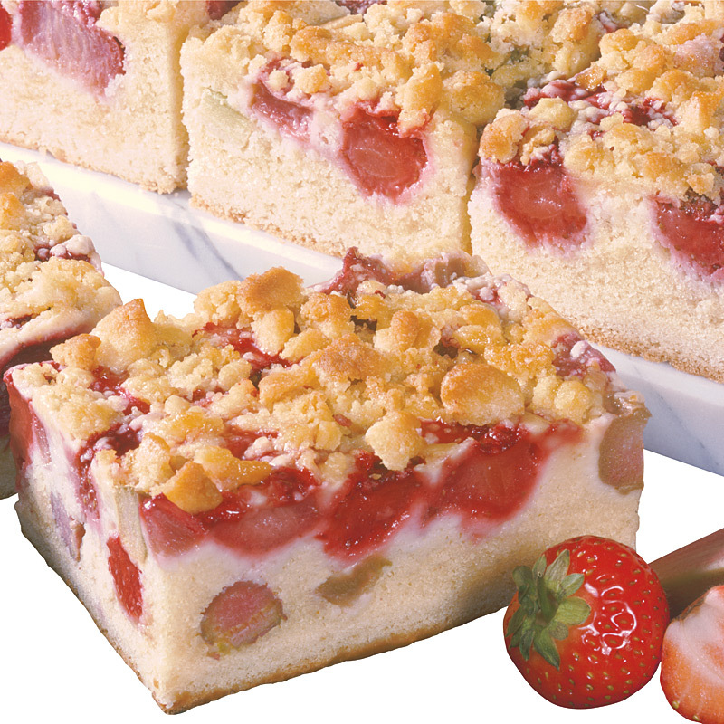 Rhabarber-Erdbeer-Schnitte TK 2400 g