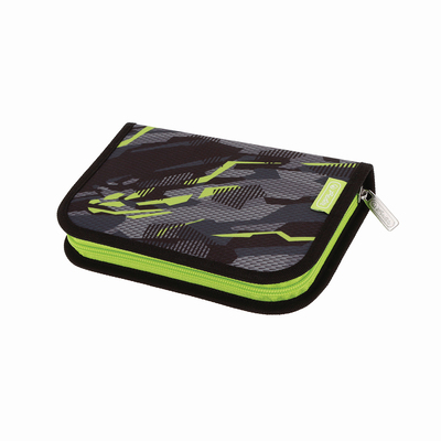 HERLITZ PENAR ECHIPAT CU 31 PIESE, 2 EXTENSII, WILD PANTHER