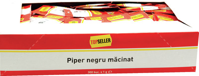 TOPSELLER PIPER NEGRU MACINAT 300X1G