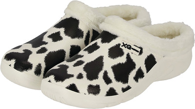 XQ SABOTI PVC DAMA IMBLANITI COW PRINT 37 41