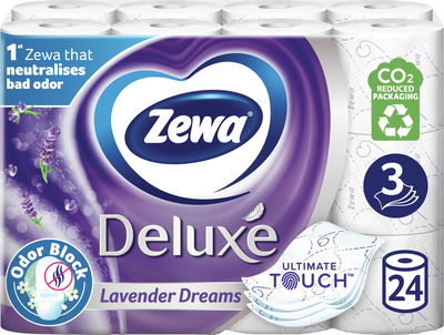 ZEWA DELUXE LAVANDA DREAMS HARTIE IGIENICA 3 STR.24 ROLE