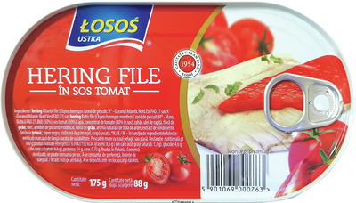 LOSOS HERING FILE IN SOS TOMAT 175G