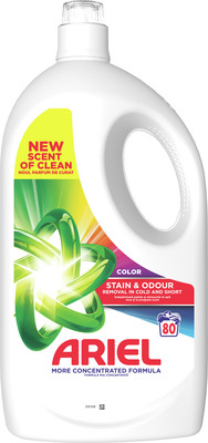 ARIEL COLOR DETERGENT LICHID PENTRU RUFE 3,6L 80 SPALARI