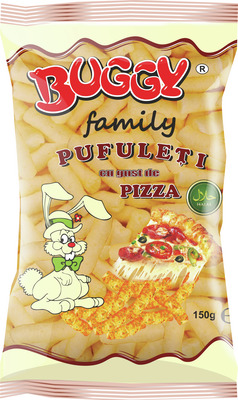 BUGGY PUFULETI FAMILY PIZZA 150G