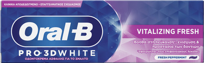 ORAL B PASTA DE DINTI PRO 3DW VITALIZING FRESH 75ML