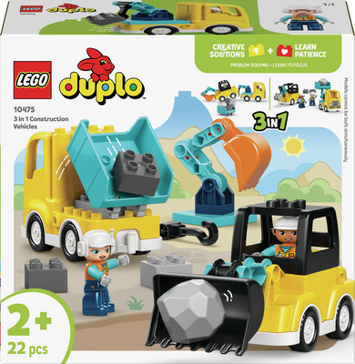 LEGO VEHICULE DE CONSTRUCTII 3 ÎN 1