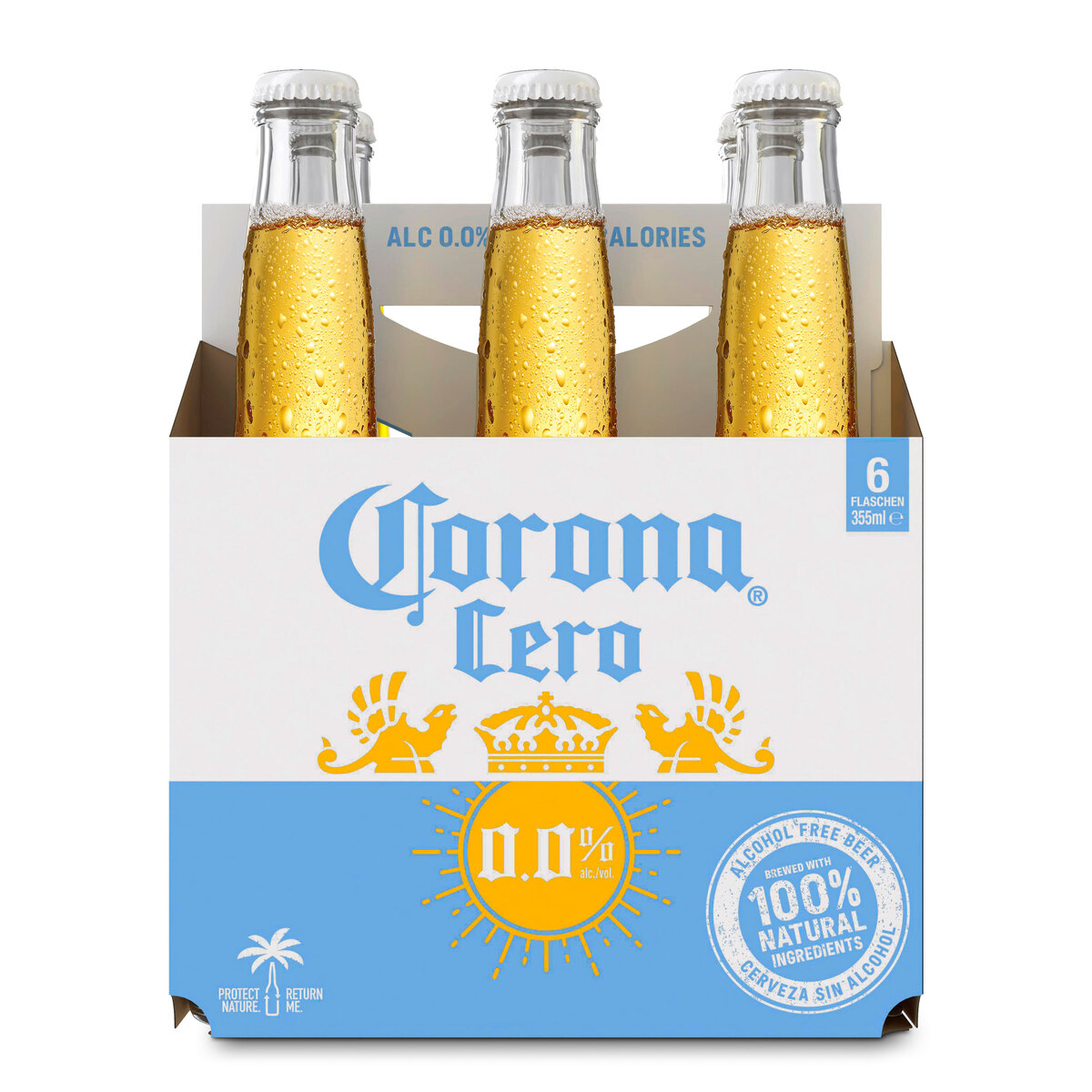 Pack CORONA Pils 0,0% bouteille 33cl x 6