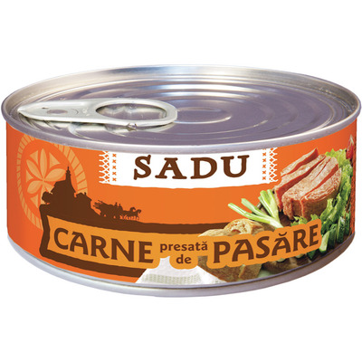 SADU CARNE PRESATA PASARE 300G