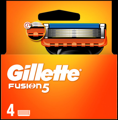 GILLETTE FUSION MANUAL REZERVE 4 BUC