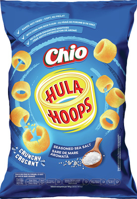 CHIO HULA HOOPS SNACK CU GUST DE SARE DE MARE AROMATA 70G