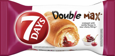7DAYS DOUBLE MAX CROISS.UMPL. AROMA VANILIE&AROMA VISINE 80G