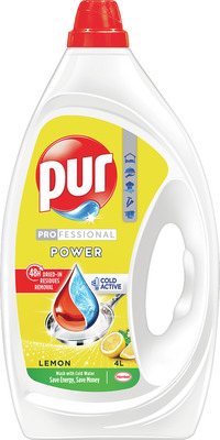 PUR PROFESSIONAL POWER LEMON DET.LICHID MANUAL PT.VASE 4L