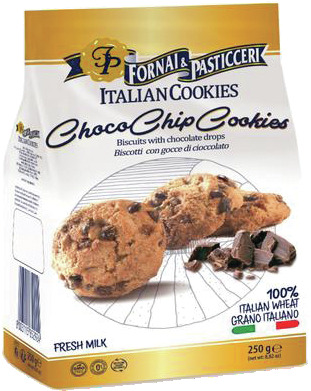 FORNAI&PASTICCERI BISCUITI CU FULGI DE CIOCOLATA 250G