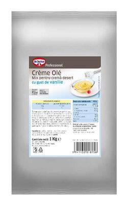 DR.OETKER CREME OLE MIX PENTRU CREMA DESERT GUST VANILIE 1KG