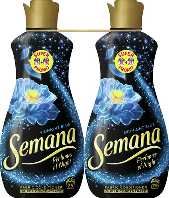 SEMANA PERFUMES OF NIGHT MIDNIGHT BLUE 2X1.65L 2X75SP.