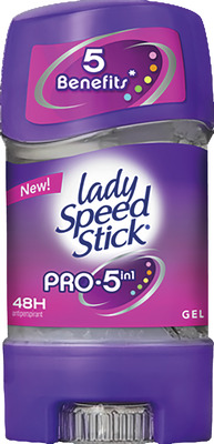 LADY SPEED STICK PRO 5IN1 DEO GEL 65GR