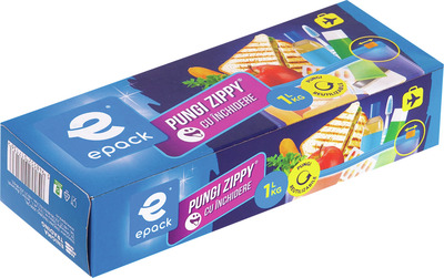 EPACK PUNGI ZIPPY CU INCHIDERE 1L 15 BUC (cu aplicatia Selgros)