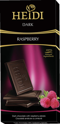 HEIDI DARK TABLETA CIOCOLATA ZMEURA 80G