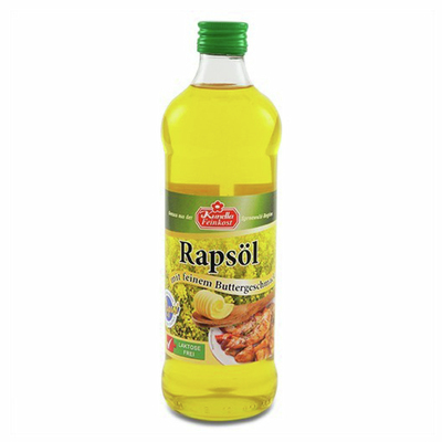 gleitgel haltbarkeit Rapsöl mit Buttergeschmack 500ml
