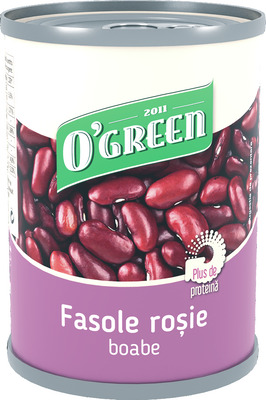 O`GREEN FASOLE ROSIE BOABE 400G