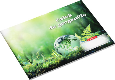 HERLITZ CAIET GEOGRAFIE 24 FILE ROCK YOUR SCHOOL