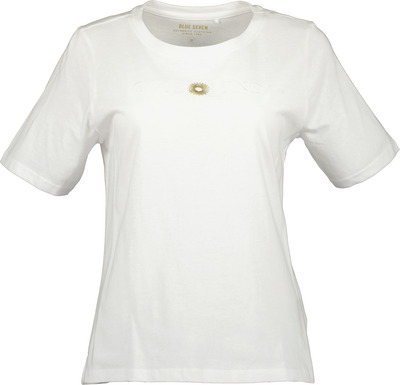 BLUE SEVEN TRICOU DAMA MANECA SCURTA ALB IMPRIMAT 38 48