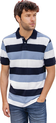 BLUE SEVEN TRICOU POL BARBATI MANECA SCURTA NAVY DUNGI M 3XL