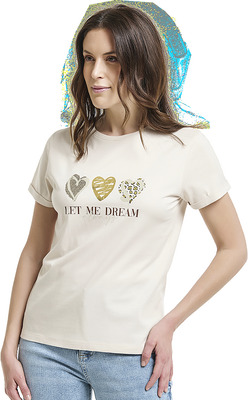 THE PEOPLE REP TRICOU DAMA MANECA SCURTA IMPRIMEU DIVERSE CULORI S 2XL