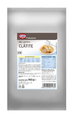 DR.OETKER PROFESSIONAL MIX CLATITE 950G