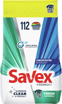 SAVEX PREMIUM UNIVERSAL FRESH DETER.CONCENTRAT 112SP. 9KG