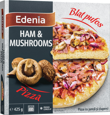 EDENIA PIZZA HAM&MUSHROOM 425G