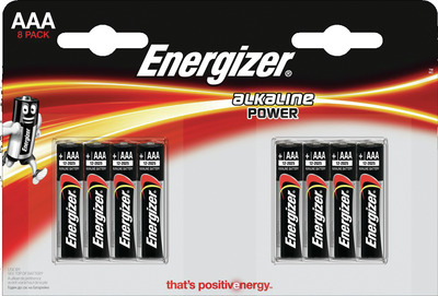 ENERGIZER BATERII R3 ALKALINE SET 8 BUCATI