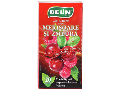 BELIN CEAI DE MERISOARE SI ZMEURA STANDARD 20X2G