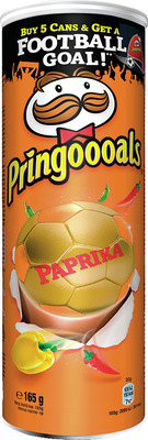 PRINGLES SNACK CU AROMA PAPRIKA 165G