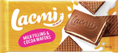 ROSHEN LACMI TABLETA CIOCOLATA LAPTE 90G