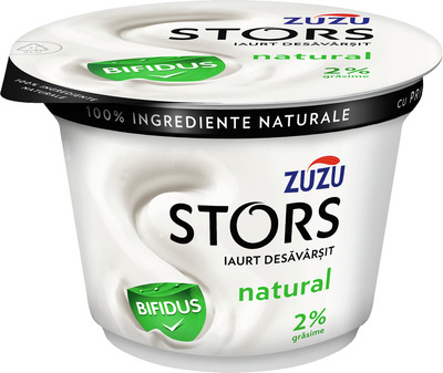 ZUZU STORS IAURT NATURAL BIFIDUS 2% 150G