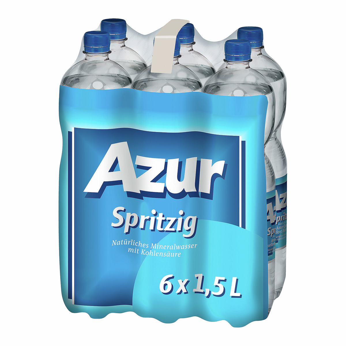 Azur Mineralwasser Spritzig 1,5L