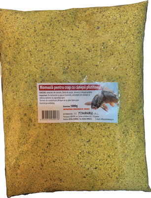 MOMEALA CU CANEPA SI SEMINTE PT. CRAP/CARAS 1KG