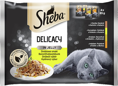 SHEBA PLIC SELECTII DE PASARE 4X85G
