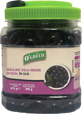 O'GREEN MASLINE NEGRE USLU INTREGI IN ULEI 915G | Selgros Romania