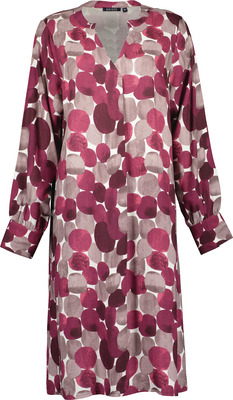 BLUE SEVEN ROCHIE DAMA MAGENTA MULTICOL CU IMPRIMEU 36 44